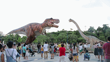 门票免费送！10月1日京山首个恐龙乐园+醉美花海来袭！盛大迎客~